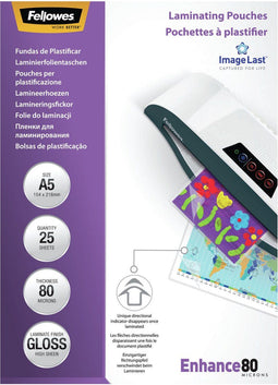 Fellowes Imagelast lamineerhoezen - A5 - 80 micron - 25 stuks