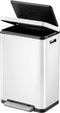 EKO X-Cube - Pedaalemmer 45L - Soft Close Fingerprintproof - Wit