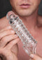 XR Brands Penis Sleeve - 2 / 4 cm clear