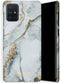 Selencia Hoesje Geschikt voor Samsung Galaxy A71 Hoesje - Selencia Maya Fashion Backcover - grijs