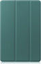 3-Vouw sleepcover hoes - Geschikt voor Samsung Galaxy Tab S7 Plus / Tab S8 Plus - Groen
