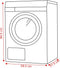 Whirlpool FFSBE 7469 WE - Wasmachine voorlader - 7 kg - 10 programma's - Wit