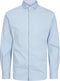 Jack & Jones Blajaxon - Stretch Overhemd Slim-Fit - Lichtblauw - Maat L