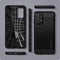 Spigen Galaxy A72 - Rugged Armor - TPU backcover - Zwart