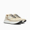 PS Poelman CHARU Dames Sneakers - Vetersluiting - Leer/Suède - Wit met combinatie