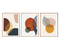 HUHU209 – Stijlvol Canvas Schilderij - set van 3 - 50 x 70 cm