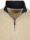 McGregor Half Zip Trui - Pullover - 70% Katoen 30% Merinowol - Beige - Maat 3XL