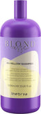 Inebrya - Blondesse No-Yellow Shampoo voor gebleekt blond en grijs haar 1000ml