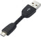 Renkforce RF-4260171 - USB-kabel - 5 cm - USB 2.0 micro - Zwart