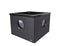 HOZELOCK - Outdoor Aquarium Terrasvijver - L95 X B95 X H70 cm - donkergrijs kunststof met rietstructuur