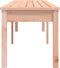 vidaXL - Tuinbank - 2-zits - 203,5x44x45 - cm - massief - douglashout