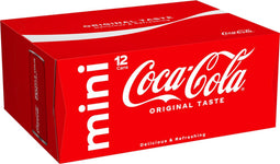 Frisdrank Coca Cola Regular blikje 0.15l | 12 stuks