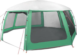 vidaXL - Zwembadtent - uitneembare - buiten- - gaaswanden - 690x690 - cm - zeegroen