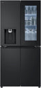 LG GMG861EPAE - Amerikaanse koelkast - Total No Frost InstaView - Essence Mat Zwart