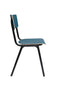Zuiver Back To School Eetkamerstoel - Matte - Petrol - Set van 4