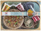 Pizzaset 18-delig - Inclusief pizza in stukken mes bord bestek en accessoires - Cadeauverpakking