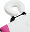 vidaXL - Massagetafel - inklapbaar - 3 - zones - aluminium - wit - en - roze