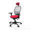 Piqueras y Crespo 3D036N1 - Bureaustoel - Verstelbare hoogte met hoofdsteun - Rood