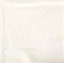 Servet | 1/4 vouw | 3-laags | 40x40cm | cellulose | crème | 250 stuks