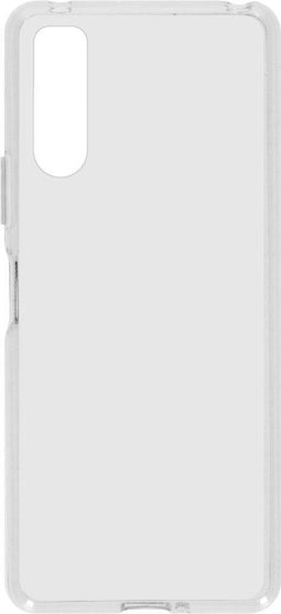 Hoesje Geschikt voor Sony Xperia 10 II Hoesje Siliconen - Softcase Backcover smartphone - Transparant