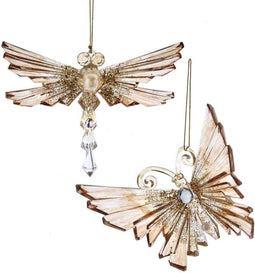 Gold Butterfly/Dragonfly 5.6 Inch