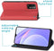 iMoshion Hoesje Geschikt voor Xiaomi Redmi 9T Hoesje Met Pasjeshouder - iMoshion Slim Folio Bookcase - Rood