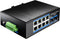 Cudy IG2008S2P - 8-poorts Gigabit PoE+ switch met 2 SFP-slots - IP40 aluminium behuizing