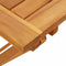 vidaXL Tuintafel inklapbaar 90x52,5x65 cm massief acaciahout