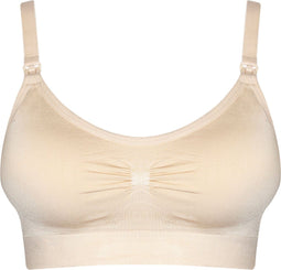 MAGIC Bodyfashion Mama Comfort - Voedingsbeha - Beugelloos met uitneembare pads - Latte