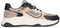 POSH by Poelman MACY - Dames Sneakers - Imitatieleer - Wit met beige