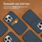 Accezz iPhone 14 Pro - Back Cover - Premium Leather Card Slot - Donkerblauw