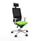 Bureaustoel met hoofdsteun Piqueras y Crespo 4B086N1 Pistache