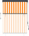 vidaXL-Rolgordijn-voor-buiten-120x250-cm-wit-en-oranje