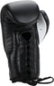 Super Pro Combat Gear - Knock-Out Pro Bokshandschoenen Veter - 16 oz - Zwart/Wit