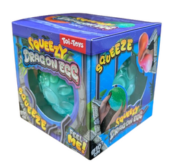 Squeezy Draken Ei 35138Z - Stressbal - Fidget Speelgoed - Groen