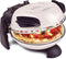 Delizia G1000617 - Elektrische Pizzaoven - Tot 400 Graden Met Vuurvaste Natuursteen - Wit