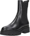 Tamaris dames chelseaboot - Blokhak 5 cm - Zwart