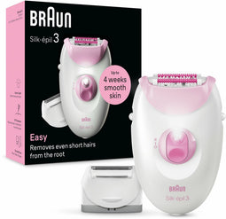 Braun 3-031 - Epilator - 20 pincetten - Wit