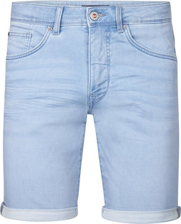 Petrol Industries - Heren Jackson Stretch Denim Short Sailfish - Blauw - Maat S