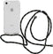 iMoshion Hoesje Geschikt voor iPhone SE (2022) / SE (2020) / 8 / 7 Hoesje Met Koord - iMoshion Backcover met koord - Transparant