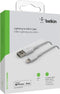 Belkin Boost Charge - Lightning naar USB-A Kabel - 3 Meter - Wit