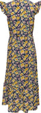 JDY JDYNOLIA - Midi Jurk - Ruffle details V-hals - M