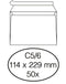 Bankenvelop C5/6 Zelfklevend Wit 158159