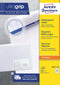 Avery Zweckform 3657-2, Universele etiketten, Ultragrip, wit, 200 vel, 40 per vel, ft 48,5 x 25,4 mm