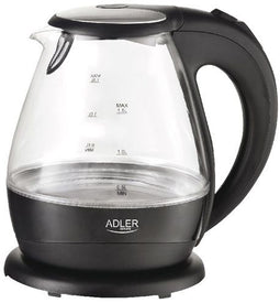Adler AD 1224 - Waterkoker 1,5L 2000W - Automatische uitschakeling - Zwart