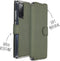Accezz Hoesje Geschikt voor Samsung Galaxy S20 FE Hoesje Met Pasjeshouder - Accezz Xtreme Wallet Bookcase - Lichtgroen