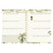 Lannoo Botanic Diary - Agenda wire-o - 120x160mm - Rode bloem (2026)