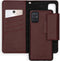 Selencia Hoesje Geschikt voor Samsung Galaxy A71 Hoesje Met Pasjeshouder - Selencia Llyr 2-in-1 Uitneembare Slang Bookcase - Donkerrood