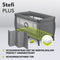 Lionelo Stefi Plus - Campingbedje 4 in 1 - Bodemverhoger - 60x120 cm (0-36 maanden)
