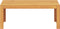 vidaXL - Tuin - Koffietafel - 90x45x35 - cm - van - Massief - Acaciahout